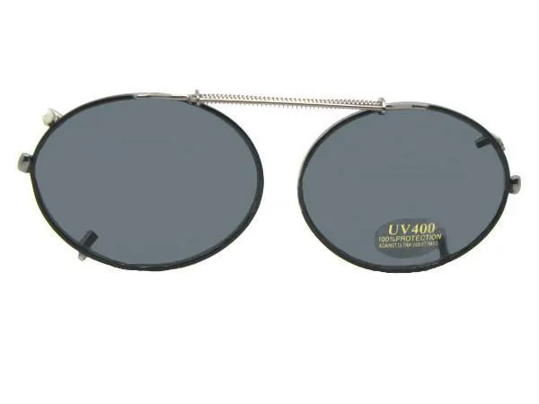 Round Oval Clip-on Non Polarized