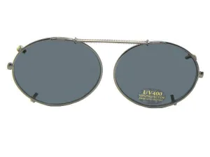 Round Oval Clip-on Non Polarized