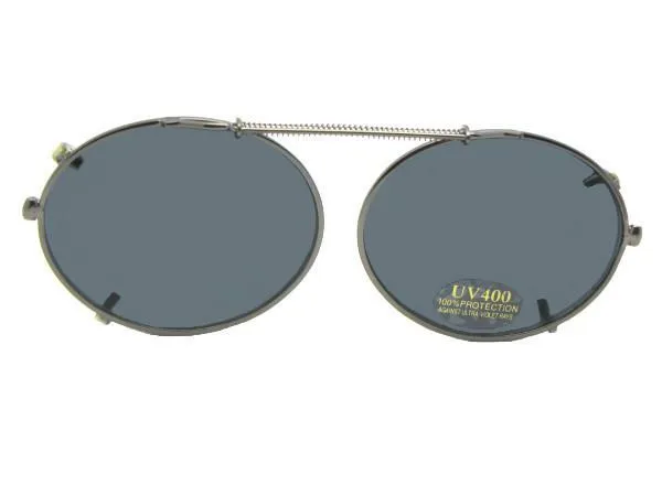 Round Oval Clip-on Non Polarized