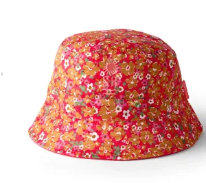 SALTROCK Nova - Floral Bucket Hat - Coral