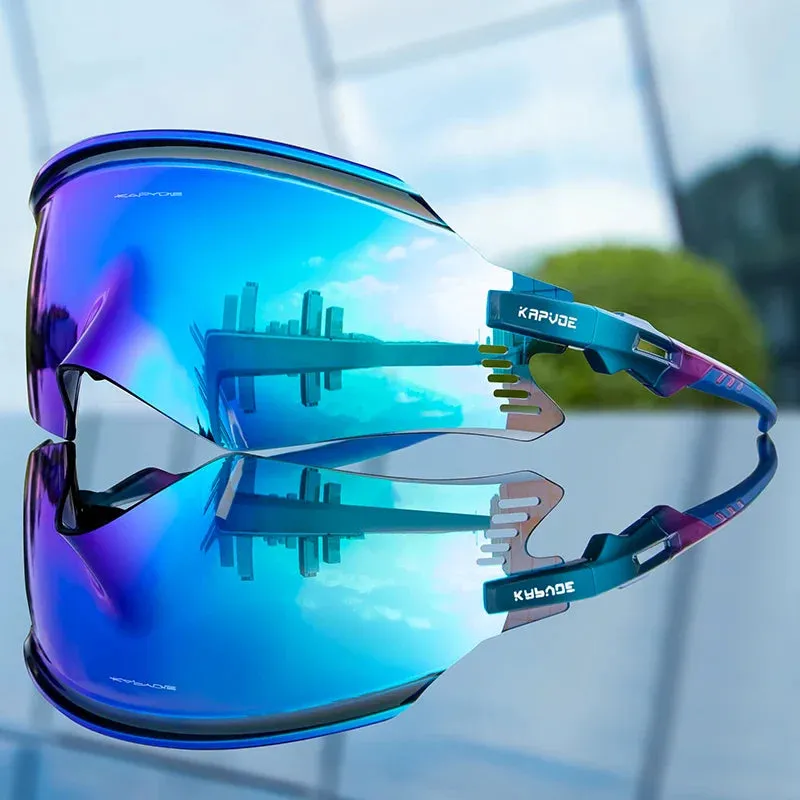 Single Lens  UV400 Cycling Glasses Bicycle Sunglasses Sport Driving Fishing sunglasses