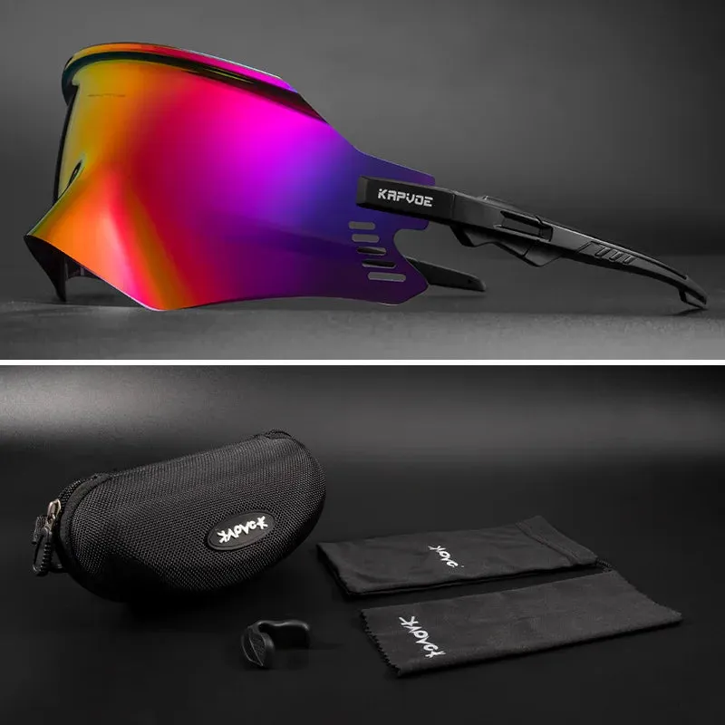 Single Lens  UV400 Cycling Glasses Bicycle Sunglasses Sport Driving Fishing sunglasses