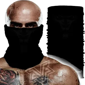 Skull Face Sun Mask Half,Bandanas,Neck Gaiter, Headwear, Headband for Fishing, Hunting,Yard Work