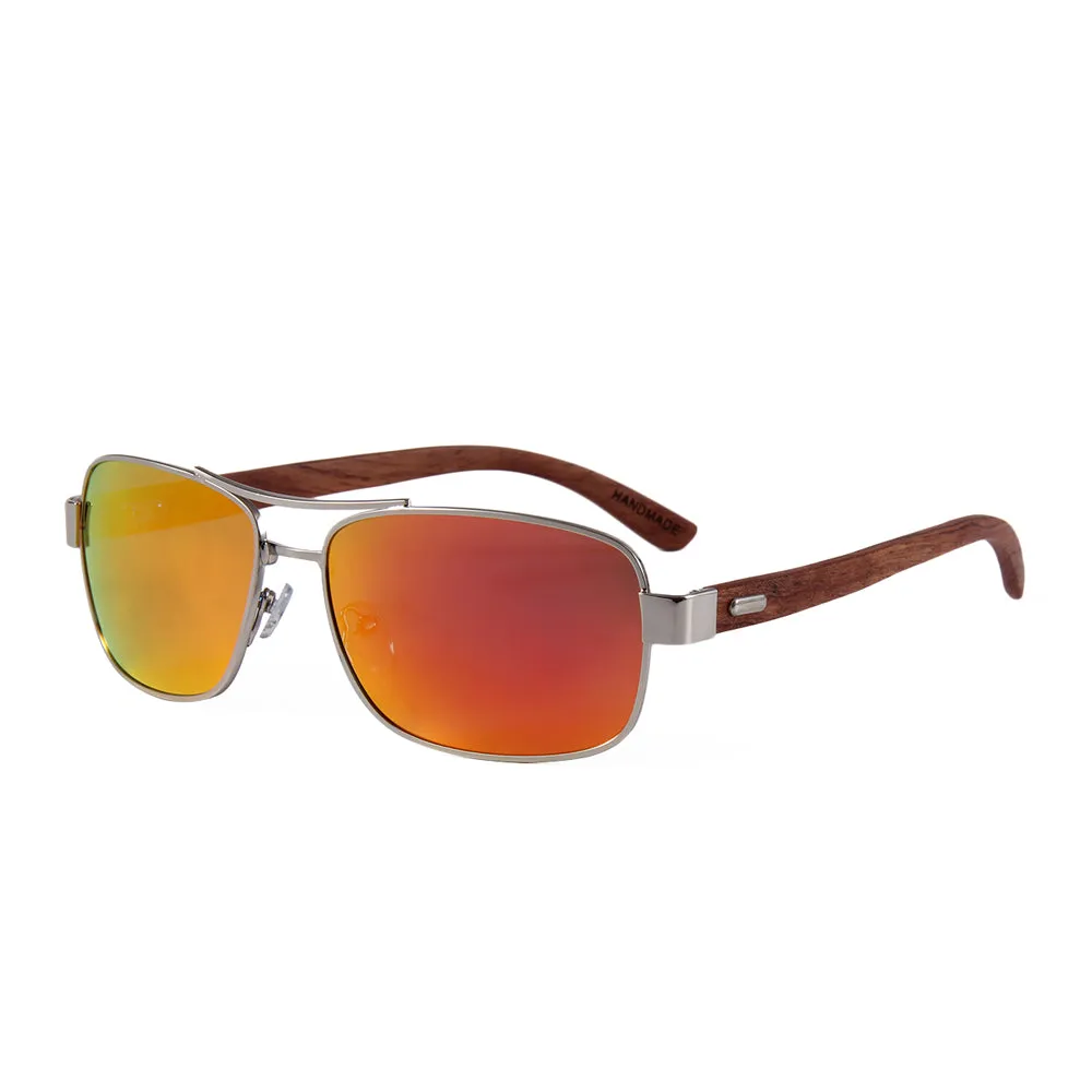 Snazzy Jahzzie polarized hand made sunglasses.