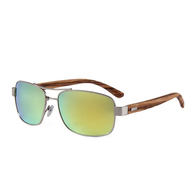 Snazzy Jahzzie polarized hand made sunglasses.