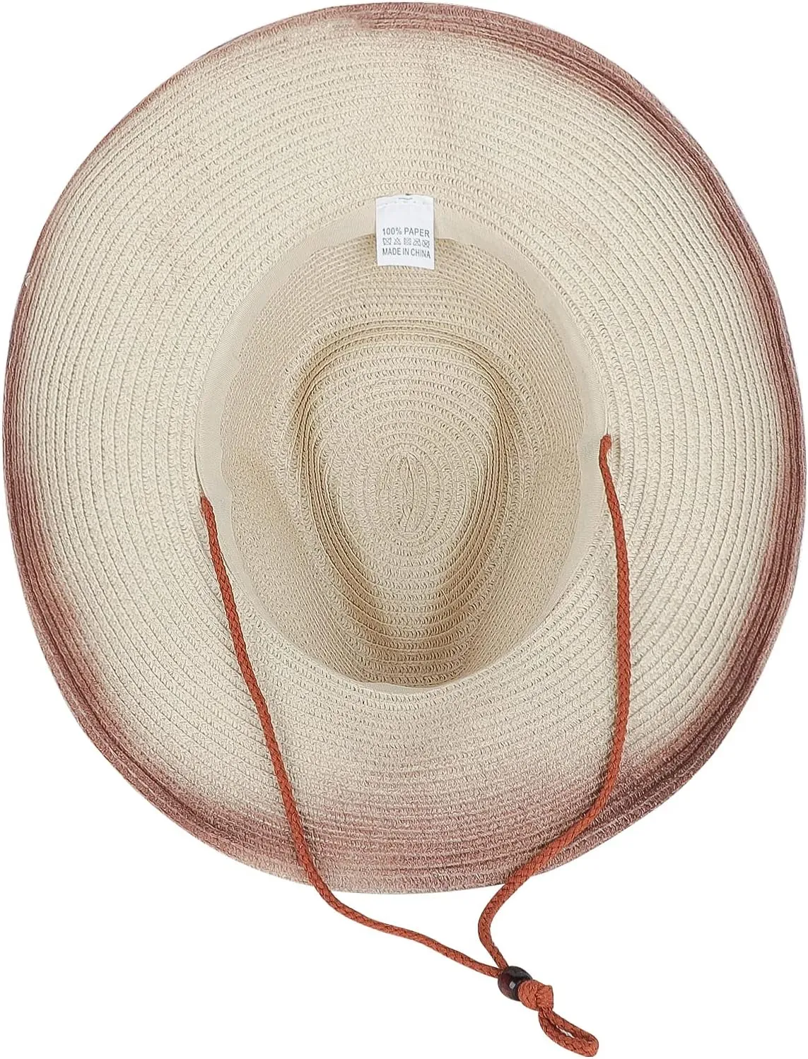 Straw Cowboy Sun Hat for Men Women Cowgirl Summer Fedora Beach Panama Western Cap UPF 50  Shapeable Brim Cap with Bull Belt