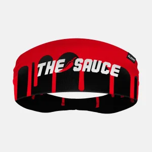 The Sauce Red Double-sided Wide Headband