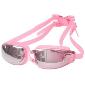 Unisex Waterproof Anti-Fog Silicone UV Protection Adjustable Swimming Goggles