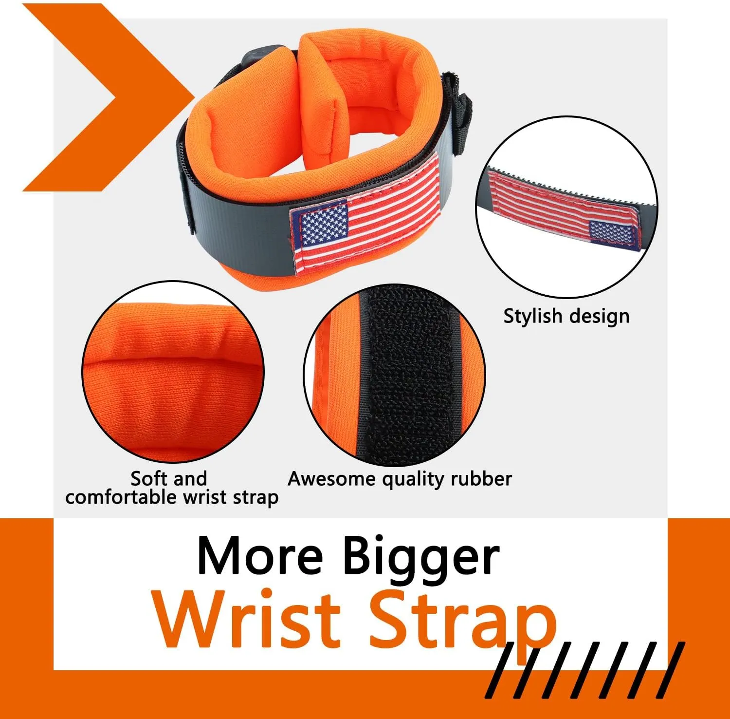 Universal Marine Boat Kill Switch Wrist Strap, Adjustable Jet Ski Lanyard Wrist Strap Floating Wrist