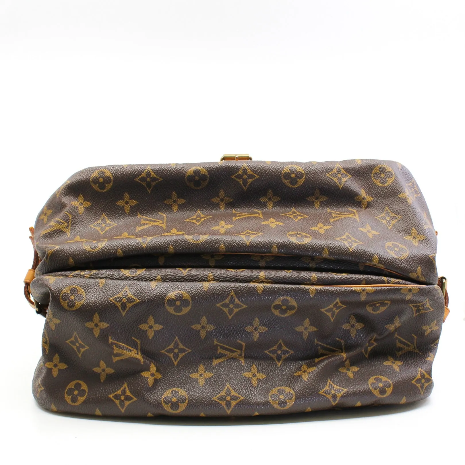 vintage double side flap monogram ghw